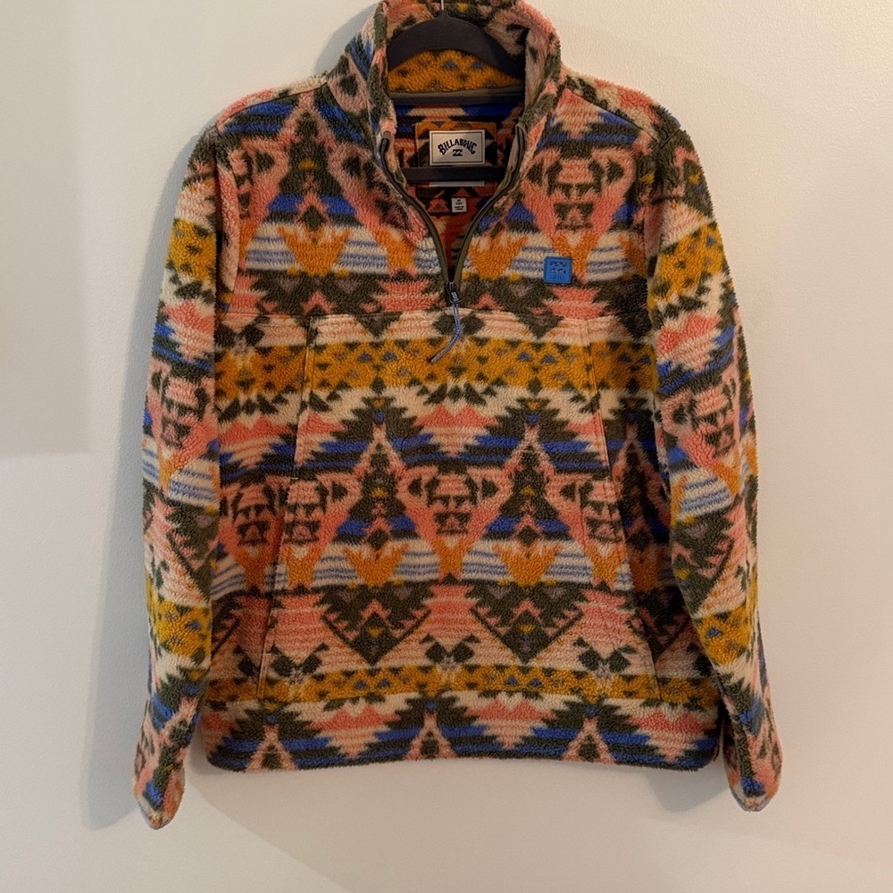 Billabong Multicolor Geometric Sweater